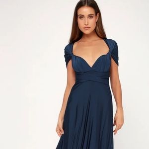 Lulu's Convertible Bridesmaid Dress